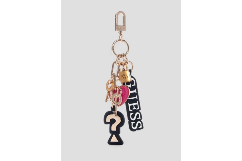Guess Logo Charm Μπρελόκ Μόδας