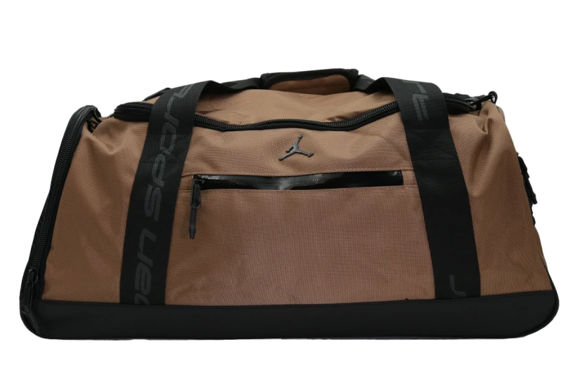 Jordan Sport Αθλητικός Σάκος Ώμου - Χειρός Καφέ, Μαύρος