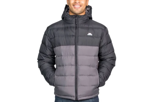 Trespass Oskar Μπουφάν Puffer Ανδρικό (MAJKCAN20007 BLACK)