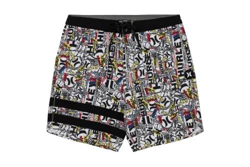 Hurley Phantom-Eco 25Th 51 Block Party 18In Μαγιό Βερμούδα Ανδρικό (MBS0011930 H007)