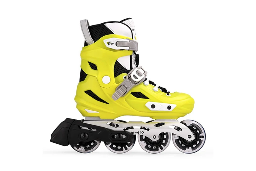 Micro Infinite Ce-Firefly Rollers Κίτρινο Φλούο, Λευκά, Μαύρα