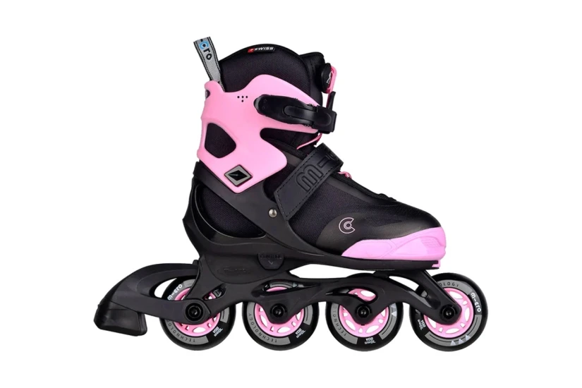 Micro M-Cro Joy Παιδικά Rollers Μαύρα, Ροζ