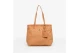 Jordan Suede Monogram Γυναικεία Τσάντα Tote Κάμελ