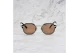Explicit Poets Morgan Unisex Γυαλιά Ηλίου Μαύρα, Ασημί, Καφέ