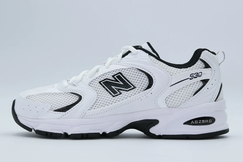 New Balance 530 Sneakers Λευκά, Μαύρα