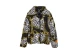 MWM Unisex Μπουφάν Puffer Μαύρο, Λευκό, Χρυσό