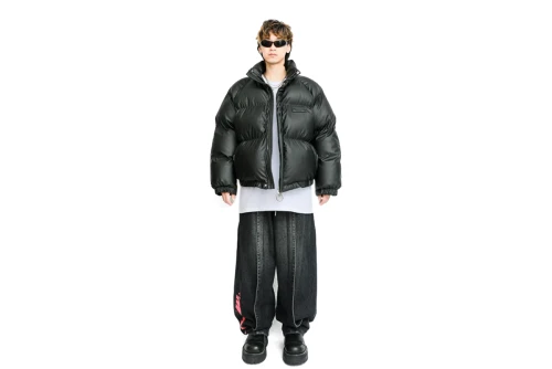 Mwm Μπουφάν Puffer (MW074071362 BLACK)