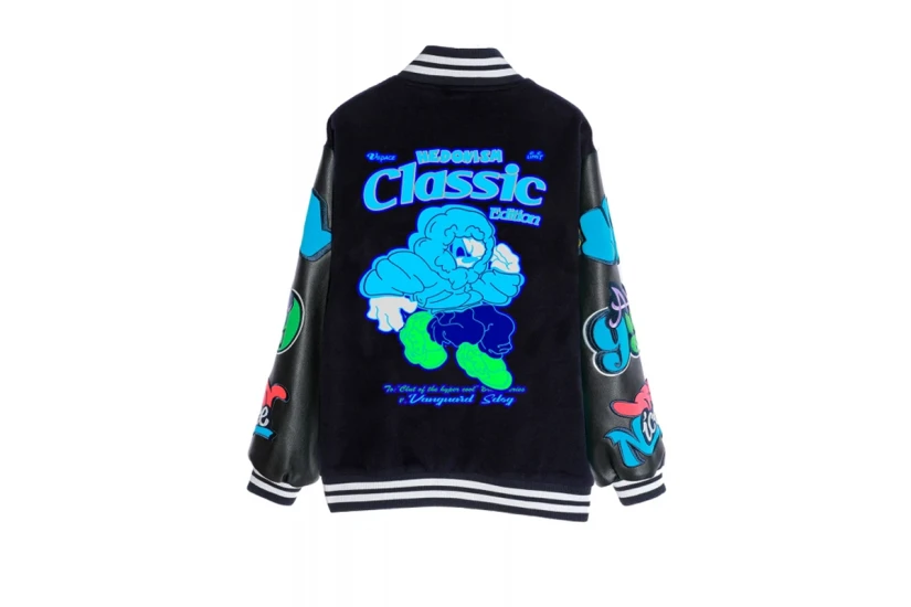 MWM Unisex Vanguard's Dog Bomber Μπουφάν Μπλε Σκούρο