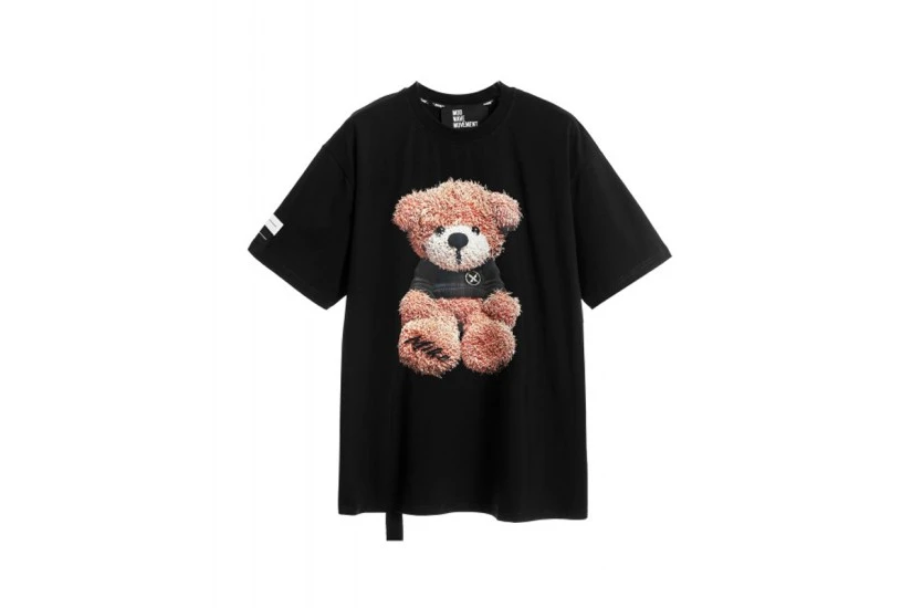 MWM Teddy Unisex Κοντομάνικο T-Shirt Μαύρο