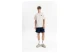 Mwm Pleated Texture Unisex Κοντομάνικο T-Shirt Εκρού