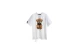 MWM Teddy Bear Print Oversized Κοντομάνικο T-Shirt Λευκό, Καφέ, Μαύρο