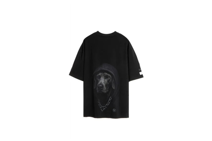 Mwm Vanguard Dogs Embroidered Vdog Unisex Κοντομάνικο T-Shirt Μαύρο