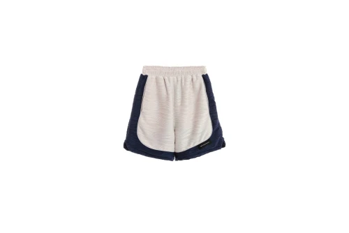 Mwm Two-Bone Pleated Texture Σορτς Αθλητικό (MW092040407 ECRU)