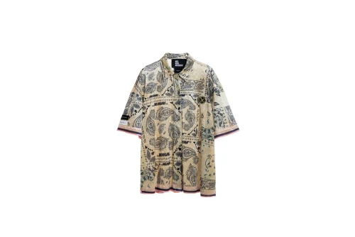 Mwm Oversized Silk Bandana Πουκάμισο Κοντομάνικο (MW092080393 ECRU)