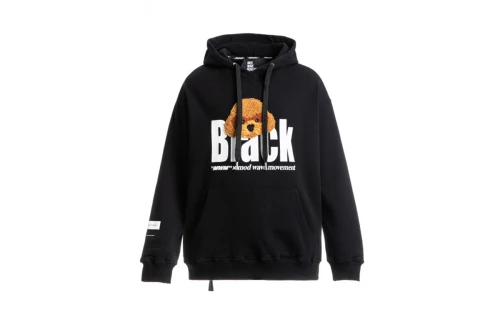 Mwm Mike Teddy Hoodie (MW093060062 BLACK)