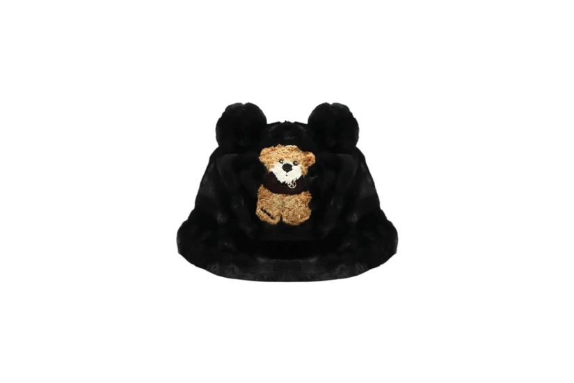 Mwm Teddy Fur Καπέλο Bucket (MW094410933 BLACK)
