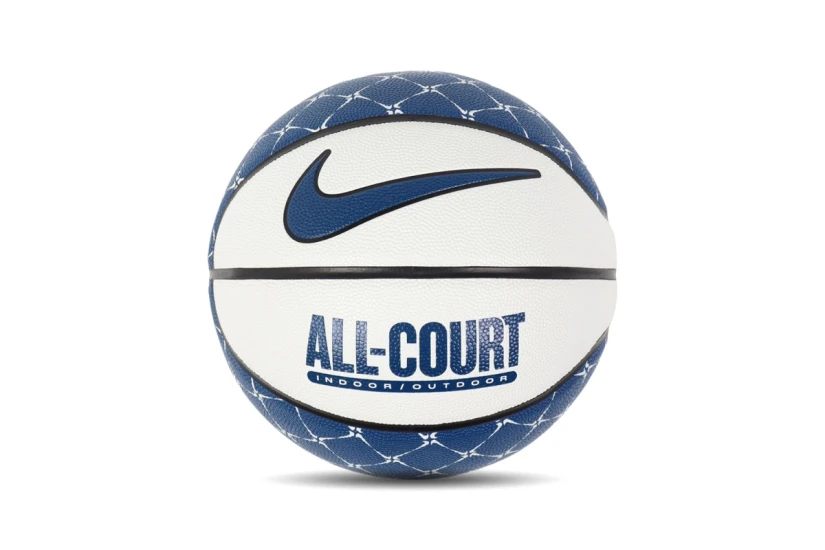 Nike Everyday All Court 8P Graphic Μπάλα Μπάσκετ Λευκή, Μπλε Σκούρο, Μαύρη