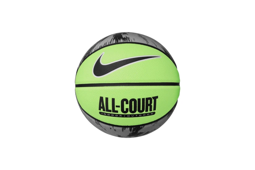 Nike Everyday All Court 8P Graphic Μπάλα Μπάσκετ Λαχανί, Γκρι