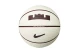 Nike Lebron James Playground 2.0 8P Μπάλα Μπάσκετ Λευκή, Καφέ
