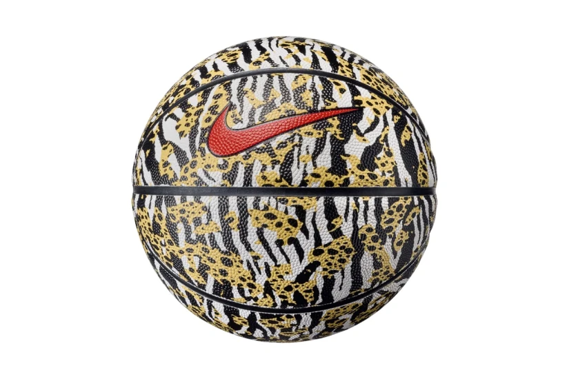 Nike 8P Prm Energy Basketball Μπάλα Μπάσκετ Μαύρη, Λευκή, Μουσταρδί