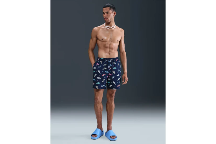 Nike Swim Breaker Brief-Lined Volley Ανδρικό Μαγιό Σορτς Μπλε Σκούρο