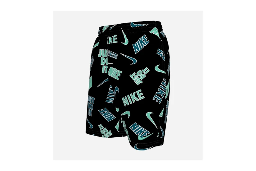 Nike Swim Breaker Brief-Lined Volley Παιδικό Μαγιό Βερμούδα Μαύρο, Μπλε, Τυρκουάζ