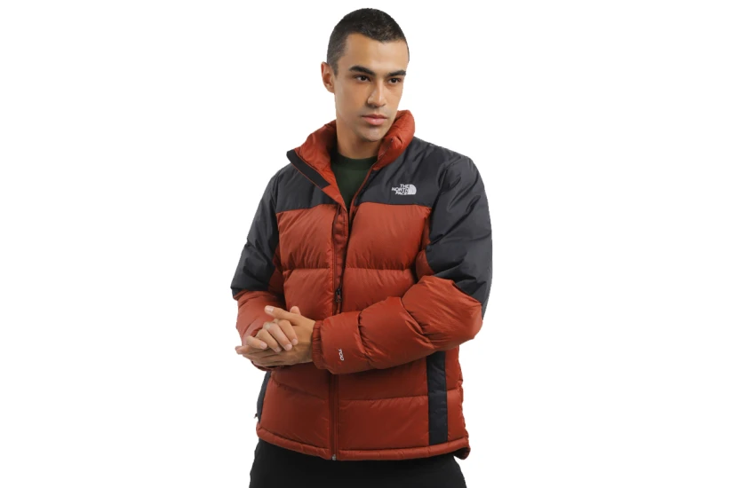 The North Face Diablo Down Ανδρικό Puffer Μπουφάν Κάμελ, Μαύρο