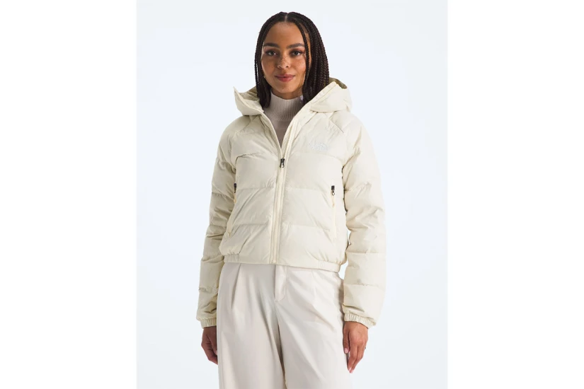 The North Face Hydrenalite Down Γυναικείο Μπουφάν Puffer με Κουκούλα Λευκό
