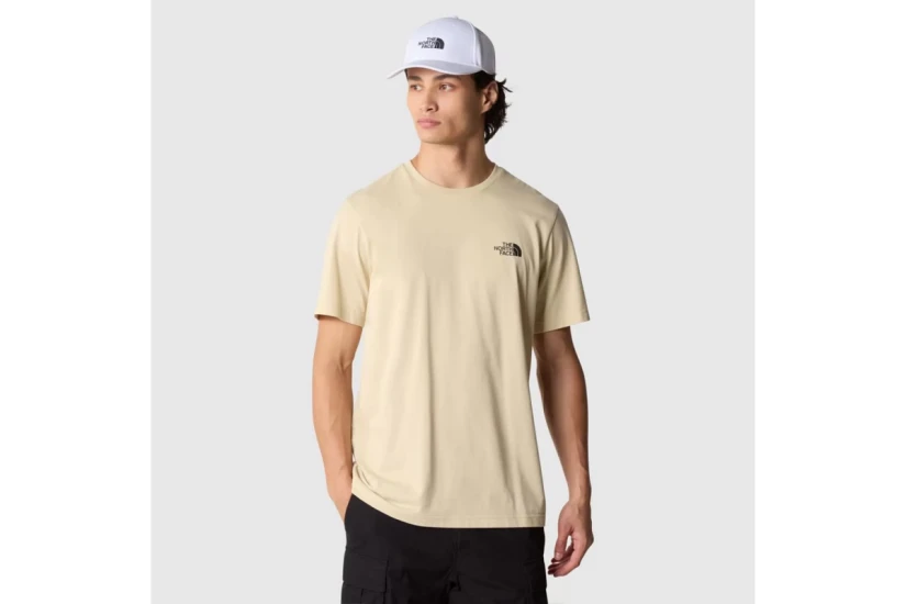 The North Face Simple Dome Ανδρικό Κοντομάνικο T-Shirt Μπεζ