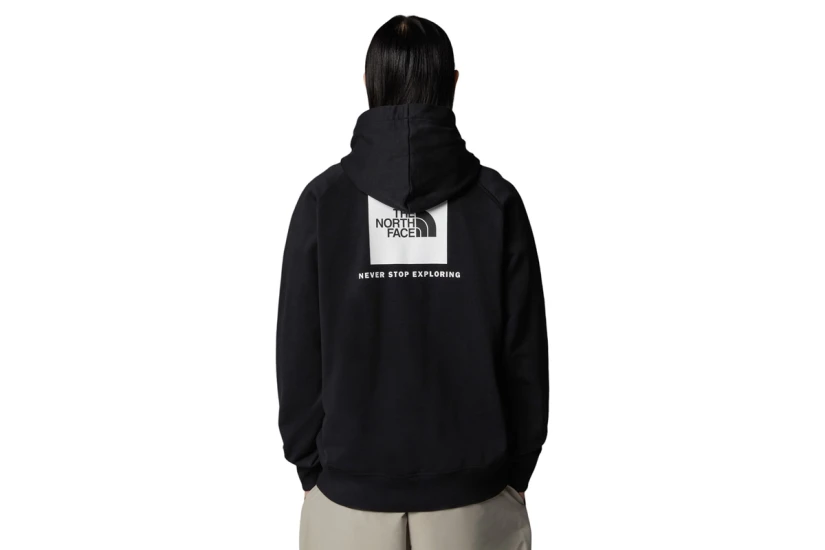 The North Face Raglan Box Ανδρικό Φούτερ Με Κουκούλα Μαύρο