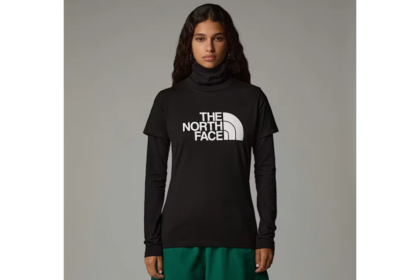 The North Face Easy Γυναικείο Κοντομάνικο T-Shirt Μαύρο