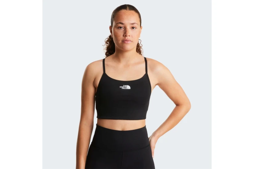 The North Face Flex Γυναικείο Μπουστάκι Μαύρο