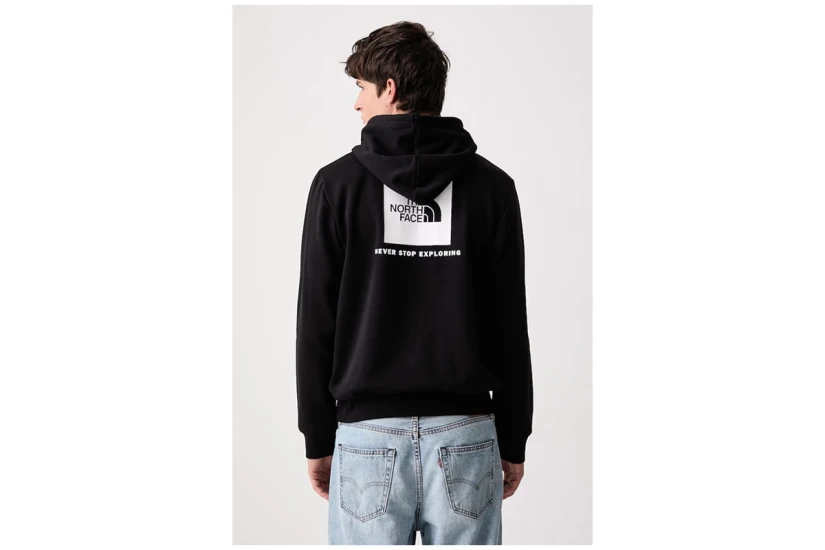 The North Face Evolution Box NSE Ανδρικό Φούτερ με Κουκούλα Μαύρο
