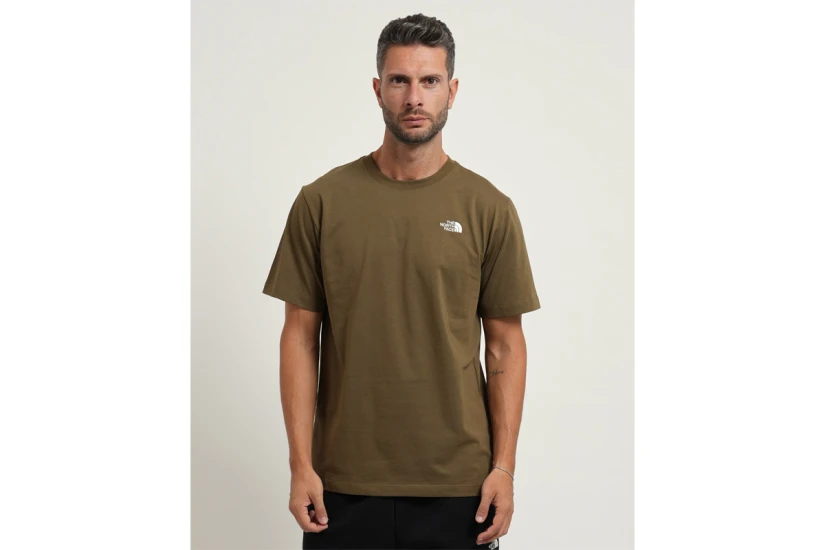 The North Face Evolution Simple Dome Ανδρικό Κοντομάνικο T-Shirt Χακί