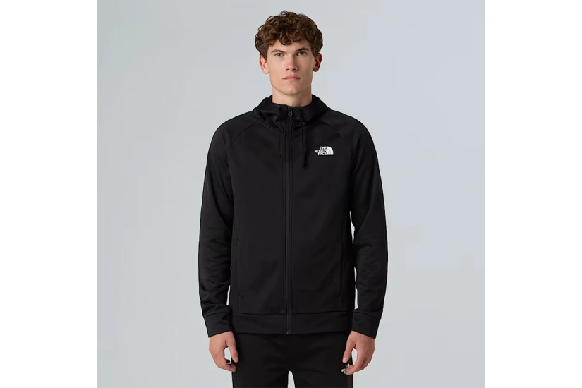 The North Face Reaxion 2.0 Ανδρική Ζακέτα με Κουκούλα Μαύρη