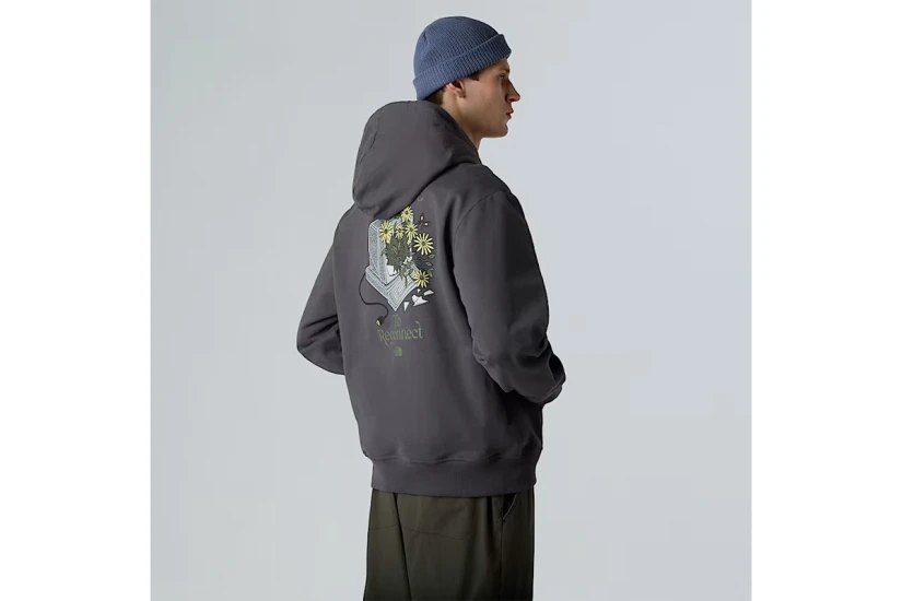The North Face Connect Relaxed Graphi Ανδρικό Φούτερ με Κουκούλα