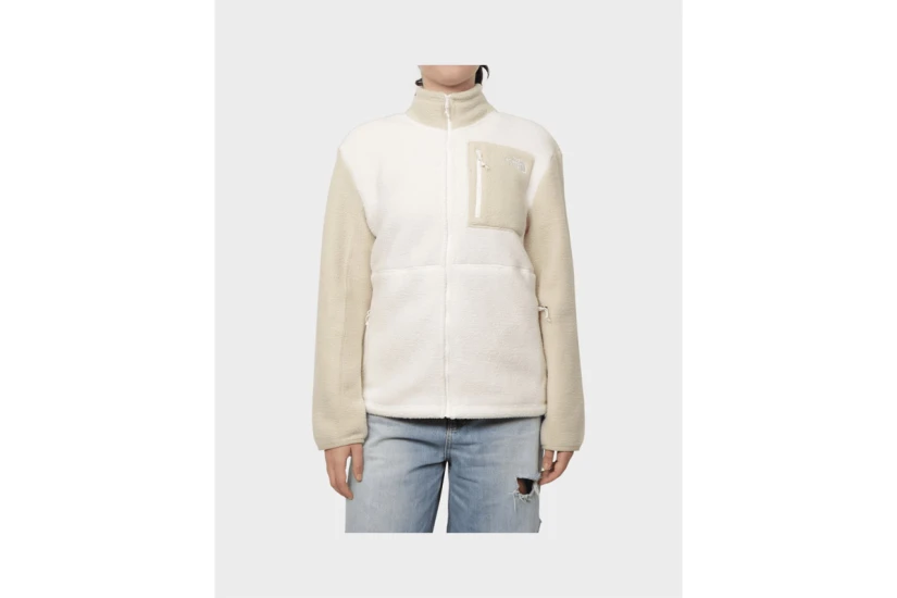 The North Face Yumiori Γυναικεία Ζακέτα Fleece Λευκή, Μπεζ