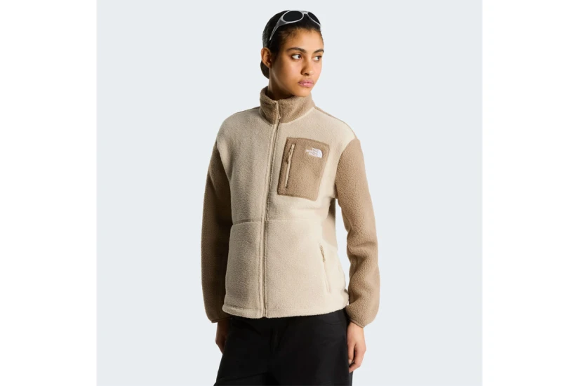 The North Face Yumiori Γυναικεία Ζακέτα Fleece Μπεζ, Πουρό
