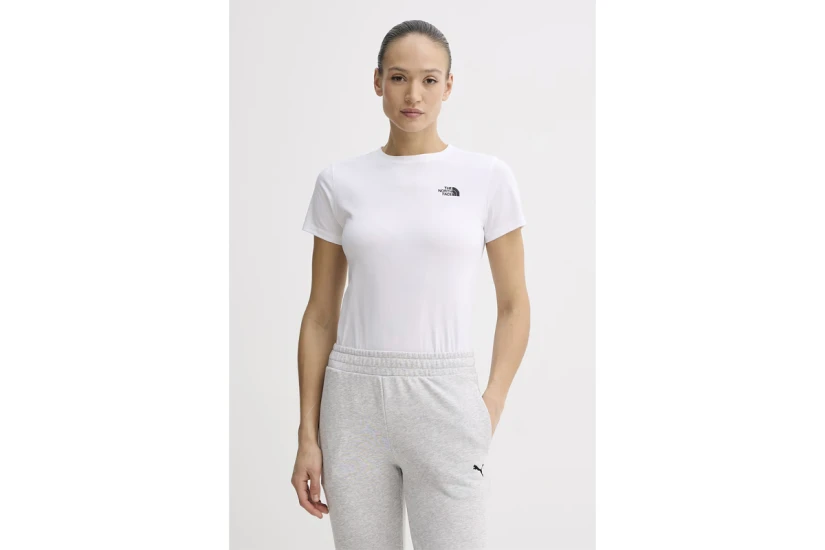 The North Face Evolution Simple Dome Γυναικείο Κοντομάνικο T-Shirt Λευκό