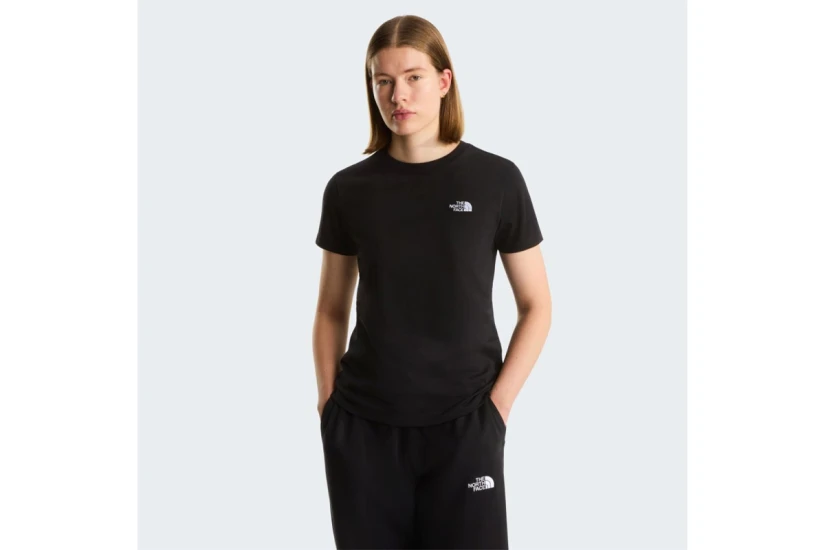 The North Face Evolution Simple Dome Γυναικείο Κοντομάνικο T-Shirt Μαύρο