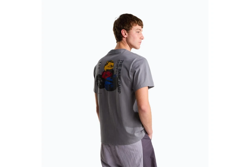 The North Face BCD Celebration Ανδρικό Κοντομάνικο T-Shirt Γκρι Σκούρο