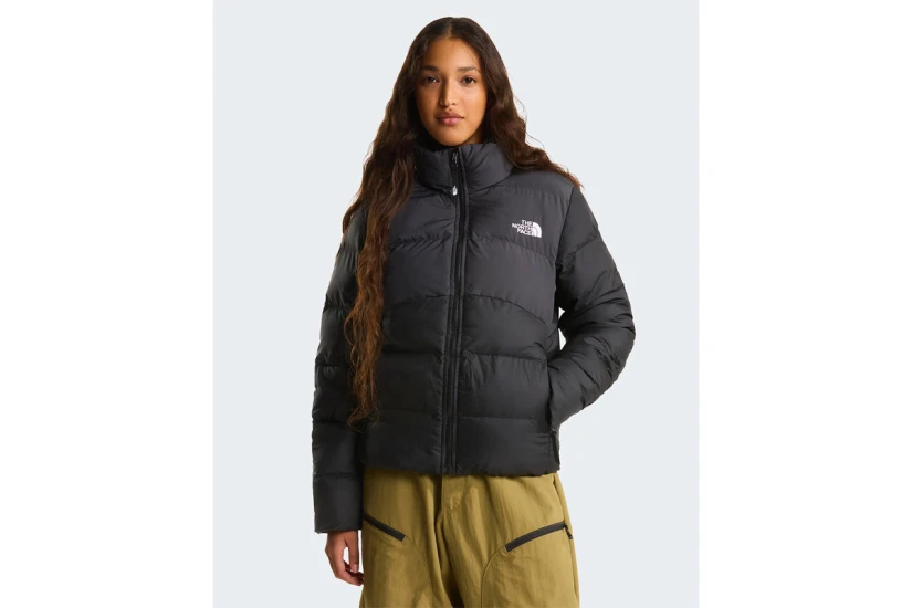 The North Face Saikuru Γυναικείο Μπουφάν Puffer Μαύρο, Ανθρακί, Λευκό