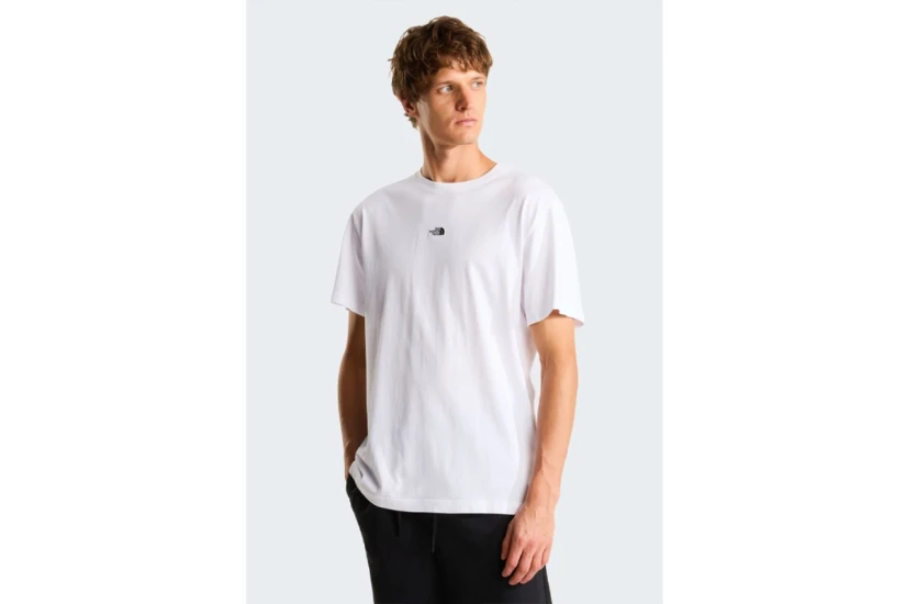The North Face Essential Cotton Relaxed Fit Ανδρικό Κοντομάνικο T-Shirt Λευκό