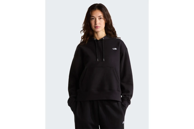 The North Face Essential Simple Dome Boxy Γυναικείο Φούτερ με Κουκούλα Μαύρο