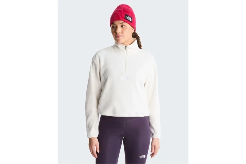 The North Face Novelty Logo Glacier Fleece Μπλούζα Με Φερμουάρ Γυναικεία (NF0A8J3ZQLI1)