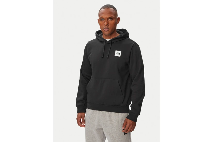 The North Face Box Half Dome Ανδρικό Φούτερ με Κουκούλα Μαύρο