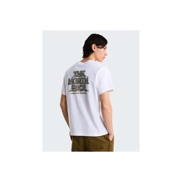 The North Face Stone Logo Graphic T-Shirt Ανδρικό (NF0A8JBEFN41)