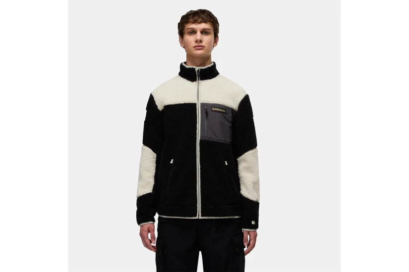 Napapijri Yupik Ανδρική Ζακέτα Fleece με Κουκούλα