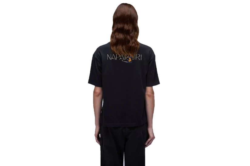 Napapijri S-Bise Γυναικείο Κοντομάνικο T-Shirt Μαύρο