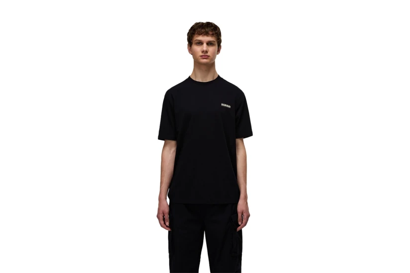 Napapijri Ανδρικό Κοντομάνικο T-Shirt Μαύρο